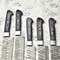 Custom Handmade Damascus Chef Knife Set 5Piece Cutlery 2