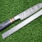 Hand Forged 5Piece Damascus Steel Chef Knife Set Wood Handle With Sheath 3