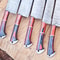 Heritage Series Handmade Damascus Steel Knives 5Piece Chef Set With Sheath 1