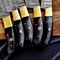 5Piece Damascus Steel Kitchen Knife Set Custom Wood Handle Design 1