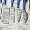 Elite Damascus Steel Chef Knives 6Piece Custom Handmade Hardwood Handle Set 3