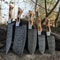 Professional Kitchen Damascus Chef Knives 5 Forged Twist Pattern Blades 4