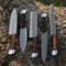 Authentic Damascus Steel Chef Knife Set Of 5 Handmade Full Tang Blades 1
