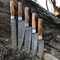 Premium Damascus Steel Chef Knife Set Handmade Full Tang Kitchen Blades 3