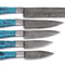 Damascus Steel Chef Knife Set Custom Handmade Forged Cutlery Set 0
