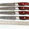 Professional Handmade Damascus Steel Steak Knife Set 4pcs Utility Chef Knives 3