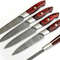Professional Handmade Damascus Steel Steak Knife Set 4pcs Utility Chef Knives 0