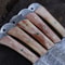 Exclusive Damascus Steel Chef Knife Collection Handmade 5pcs Kitchen Set 1