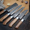 Authentic Forged Damascus Steel Knife Set 5pcs Professional Chef Knives 1