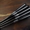 5pcs Artisan Damascus Steel Chef Knife Set Hand Forged Kitchen Blades 2