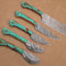 Forged Damascus Steel Chef Knives Custom Handmade 5pcs Kitchen Set 2