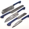 Luxury Damascus Steel Chef Knife Set Hand Forged Kitchen Essentials 5pcs 1