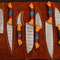 8 Pc Custom Forged Damascus Chef Knife Set Handmade Kitchen Tools 3