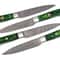 Chef Knife Set Professional 4pc Kitchen Knives With Wood Handles 1