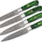 Chef Knife Set Professional 4pc Kitchen Knives With Wood Handles 3