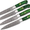 Chef Knife Set Professional 4pc Kitchen Knives With Wood Handles 3