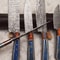 Professional 5 Pc Handmade Damascus Chef Knife Set Sharp Kitchen Knives 2