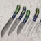 Damascus Steel Chef Knife Set 5 Piece Handmade Professional Kitchen Knives 2