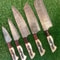 Hand Forged Damascus Steel Chef Knife Set 5 Pc Professional Kitchen Essentials 3
