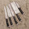 Hand Forged Damascus Steel Kitchen Knife Set Professional 5 Piece Cutlery 1