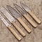 Heritage Edition Handmade Damascus Knife Set 5 Pc Chef Collection 3