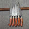 Professional Twist Damascus Chef Knife Set 9 To 13 HandForged Kitchen Knives 2