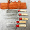Artisan HandForged Damascus Chef Knives 913 Inch Twist Pattern Set 2