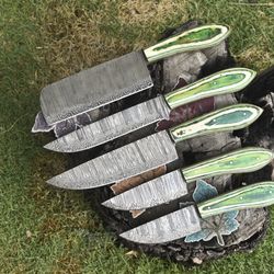 forged perfection damascus steel knives | 9–13 inch custom chef knife set