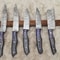 Professional Damascus Steel Chef Knife Set 913 Inch HandForged Twist Pattern Blades 2