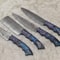 Handmade HandForged Damascus Steel Chef Knife Set 4Piece Kitchen Knives Collection 1