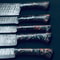 Custom Made Damascus Steel Chef Knife Set 913 Handmade Forged Knives With BoneWood Handles 2