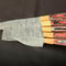 Handmade Damascus Steel 5Piece Kitchen Chef Knife Set With Pakka Wood Handle 1