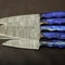 Professional Handmade Damascus Kitchen Knife Set 5Pc With Wooden Handles 1