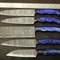 Professional Handmade Damascus Kitchen Knife Set 5Pc With Wooden Handles 3
