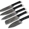 Handmade Damascus Steel Chef Knife Set With Wood Handle 5Pc Forged Kitchen Collection 0