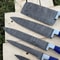 Handmade Damascus Steel Chef Knife Kitchen Set American Flag Handle Custom Forged Knives 3