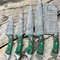 Damascus Steel Chef Knife Bundle 5 Pc Professional Handmade Set 1
