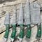 Damascus Steel Chef Knife Bundle 5 Pc Professional Handmade Set 1