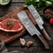 Damascus Steel Forged Kitchen Knives 5 Pc Handmade Chef Set 2