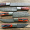 Handcrafted Damascus Steel Kitchen Knives 5 Pc Professional Set 1