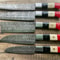 Premium Forged Damascus Steel Kitchen Knives Handmade 5 Pc Set 2