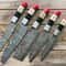 Premium Forged Damascus Steel Kitchen Knives Handmade 5 Pc Set 0