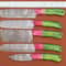 Handmade Damascus Steel Chef Knives Set 5 Pc Professional Cutlery 1
