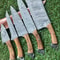 Premium Handmade Damascus Chef Knife Set 913 Inch Blades 3