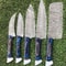 Durable Handmade Damascus Steel Knife Set Professional Chef Knives 1