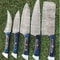 Durable Handmade Damascus Steel Knife Set Professional Chef Knives 0