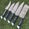 Durable Handmade Damascus Steel Knife Set Professional Chef Knives 3