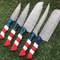 Premium Twist Damascus Steel Chef Knife Collection 5 Piece Set 1
