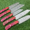 Premium Damascus Chef Knife Collection Handmade Rosewood Set 1