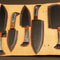 Rosewood Handle Damascus Steel Knives Handmade Chef Set 4